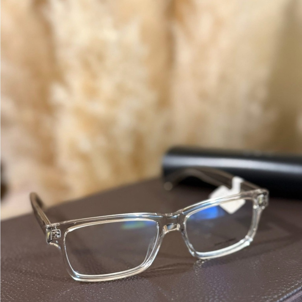 💥SOLD💥Yves Saint Laurent Transparent Rectangular Glasses NEW 💯 Authetic RX